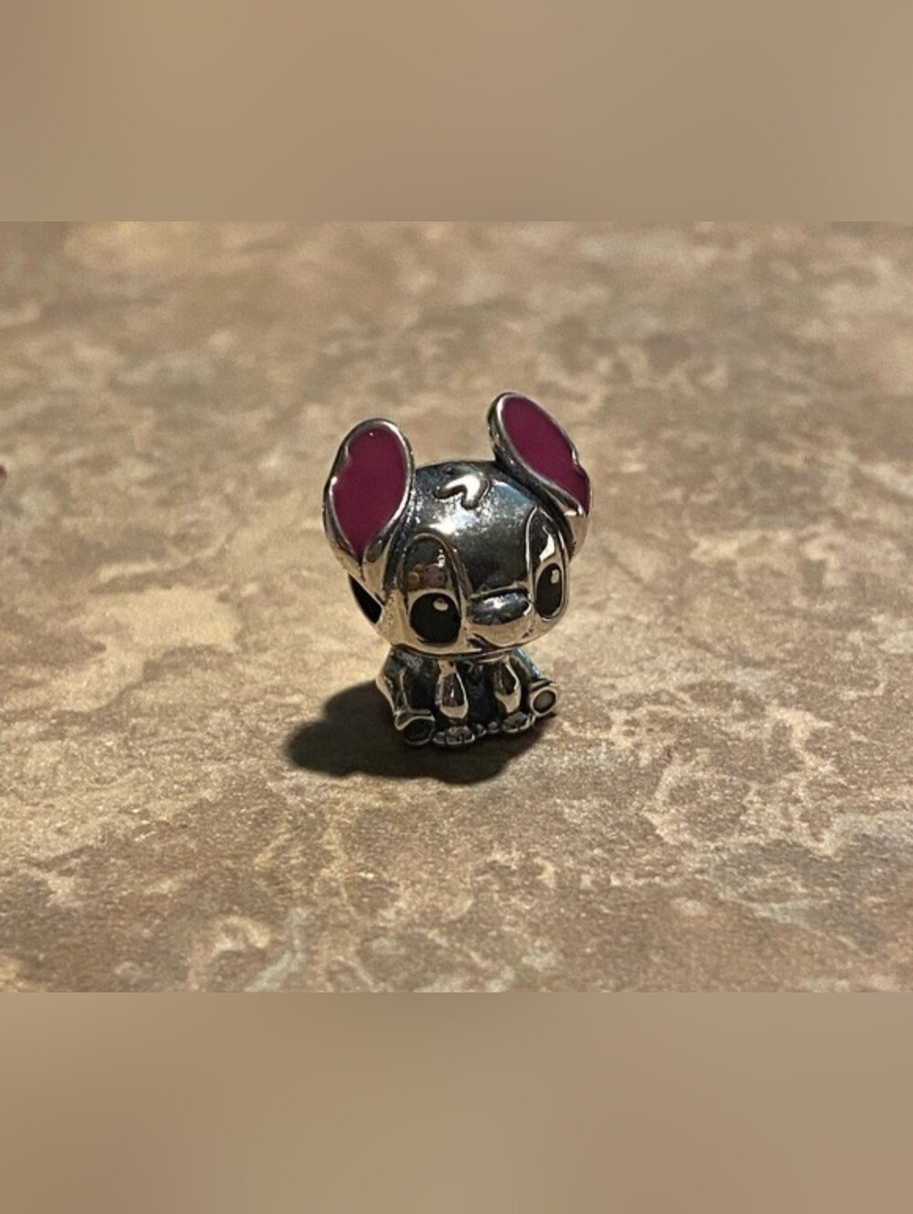 PANDORA × DISNEY LILO & STITCH SLIDE ON CHARM WITH CHARM BOX AND POUCH! - Picture 2 of 10